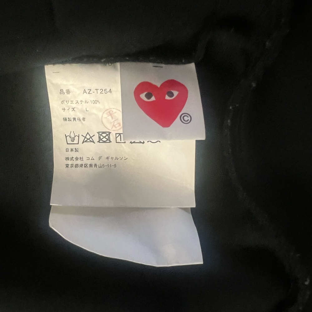 Comme des Garcons Black Zip Up Sweater - Picture 8 of 13